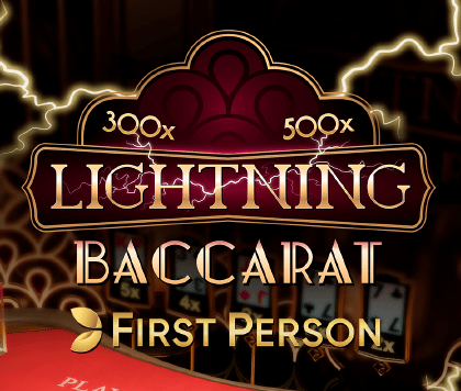 First Person Lightning Baccarat