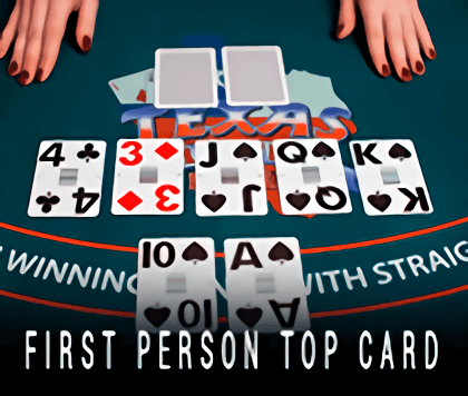 First person Top Card