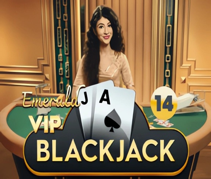 VIP Blackjack 14 - Emerald