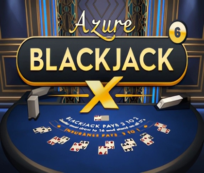Blackjack X 6 - Azure