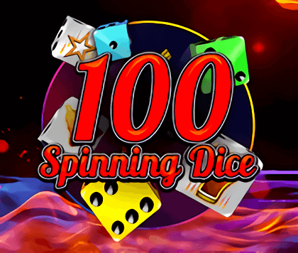 100 Spinning Dice