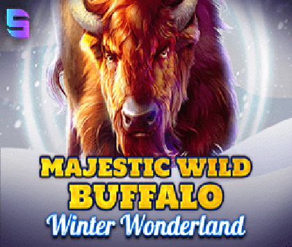 Majestic Wild Buffalo -Winter Wonderland