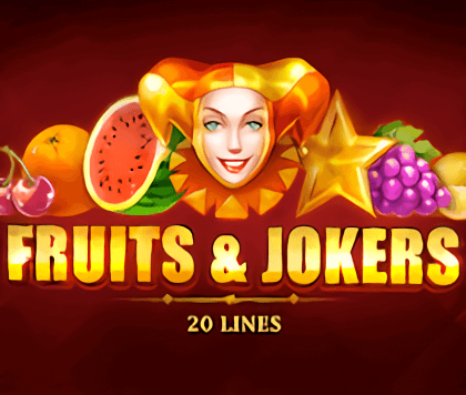 Fruits & Jokers: 20 Lines